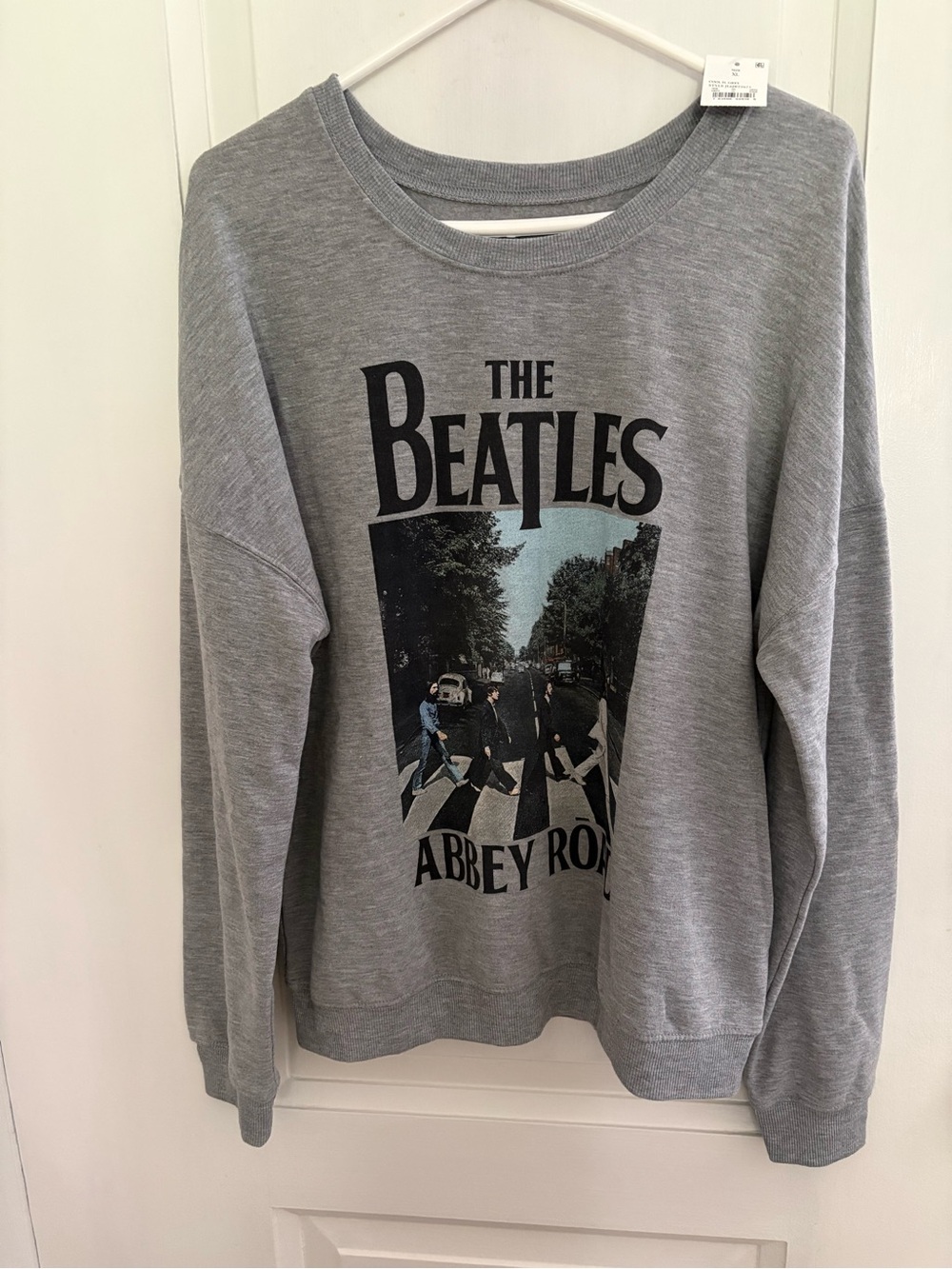 The Beatles Gray Abbey Road Crewneck Sweatshirt